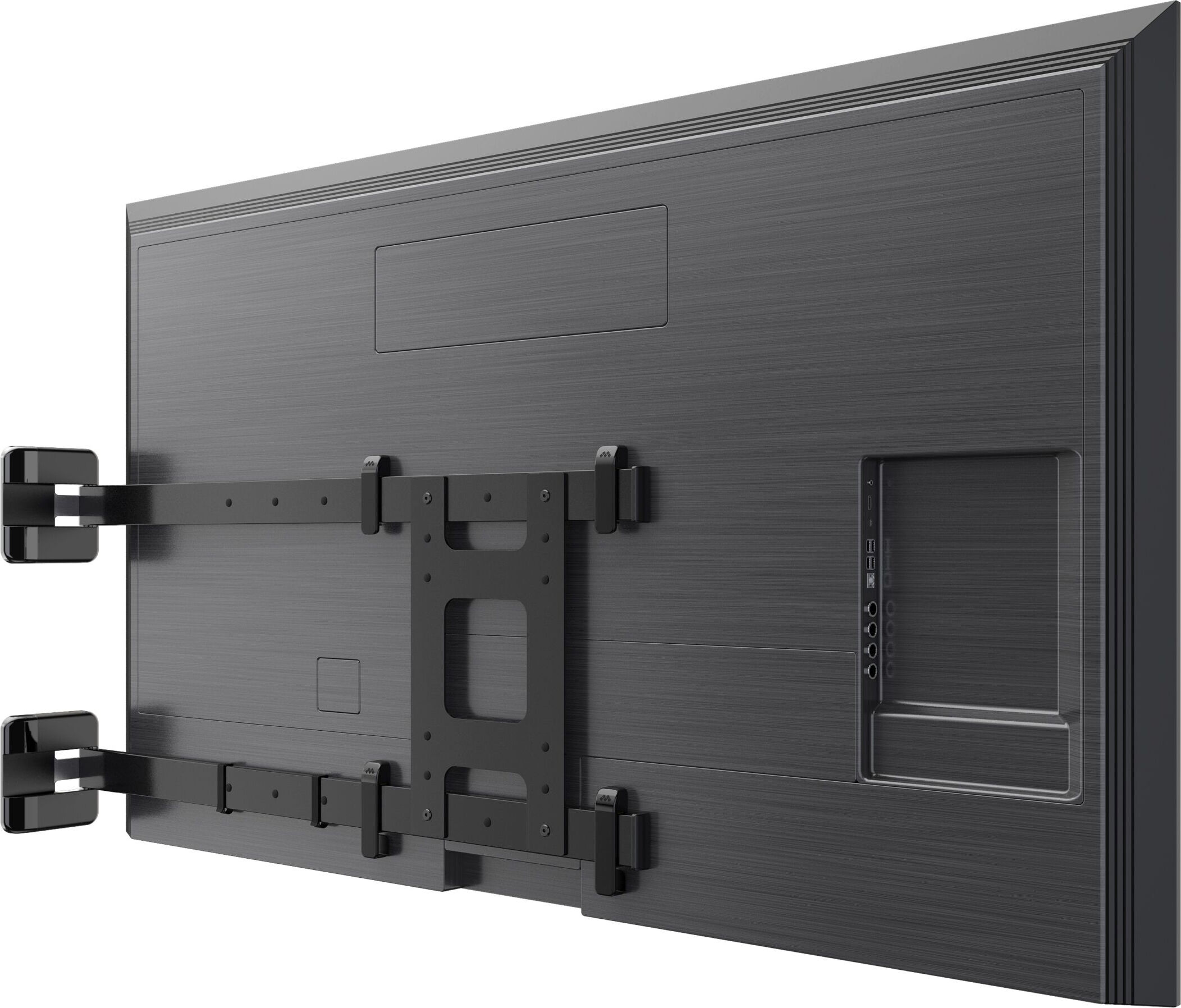 Meliconi 480872 Supporto Tv A Bandiera Fissaggio A Muro Con Rotazione Fino A 90° Per Tv 55" - 82" - 480872