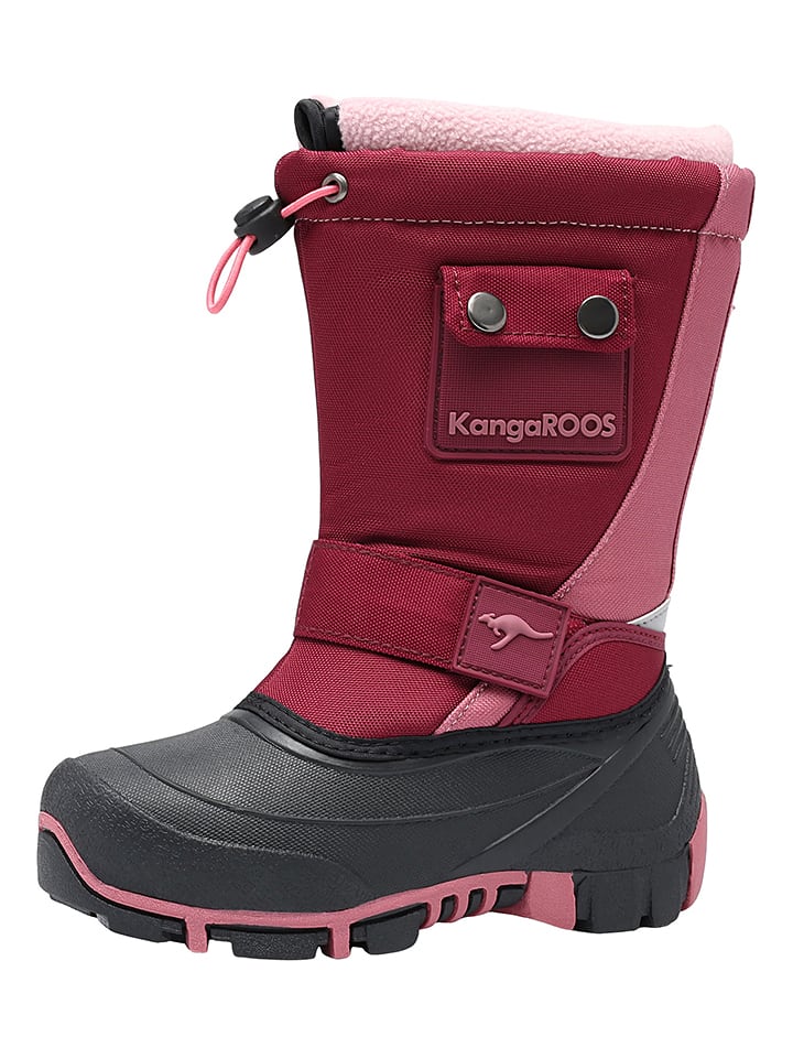 Kangaroos Winterstiefel "Kanga-Bean II" in Aubergine - 30