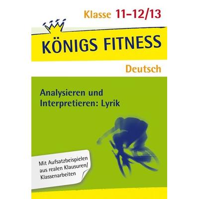 Analysieren und Interpretieren: Lyrik, Taschenbuch von Klaus Schenck, Klett Lerntraining bei PONS Langenscheidt GmbH, 978-3-12-930388-7