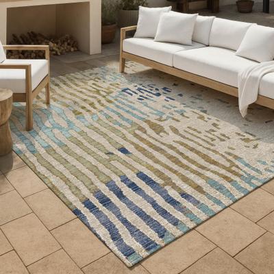 Addison Rugs Machine Washable Indoor/ Outdoor Modern Hermosa Chantille Rug