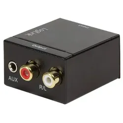 LogiLink CA0101 Audio-Konverter Schwarz