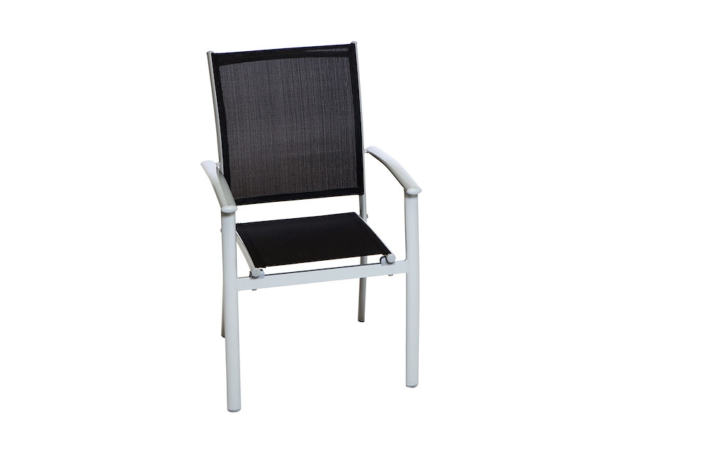 MERXXHANDELS Milano Set 5tlg schwa 4 Sessel 1 Tisch 150 x 90 cm 16951090