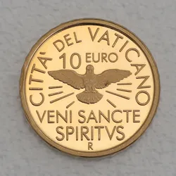 Goldmünze "10 Euro - 2013" Sedisvakanz (Vatikanstadt)