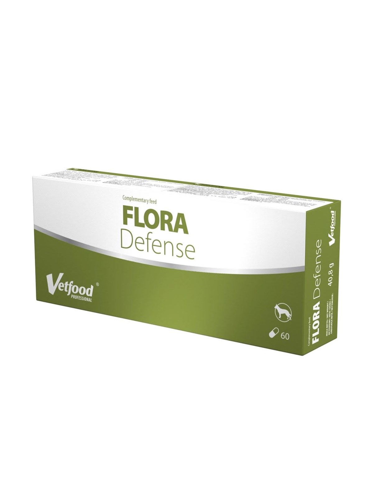 Vetfood Flora Defense - Nahrungsergänzungsmittel für Hunde - 60 Stk.