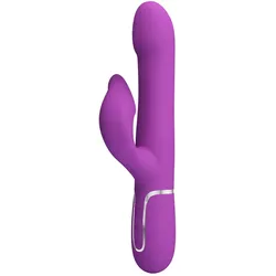 Pretty Love, Vibrator, - 4 In 1 Multifunktionsvibrator & Stimulator Lila