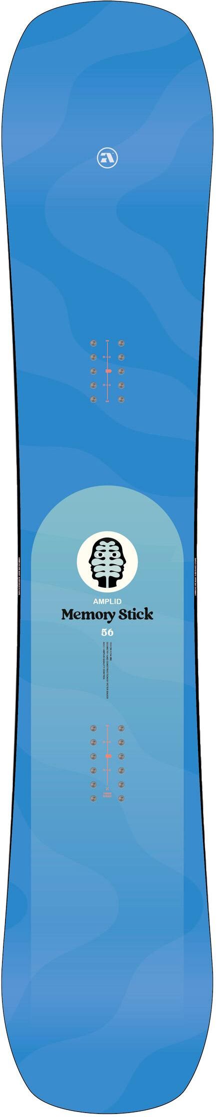 Amplid  - Pack Planche Snowboard Memory Stick - 153 + King - Planche Snowboard