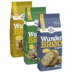 3er-Set Bauck Mühle Wunderbrød Vielfalt