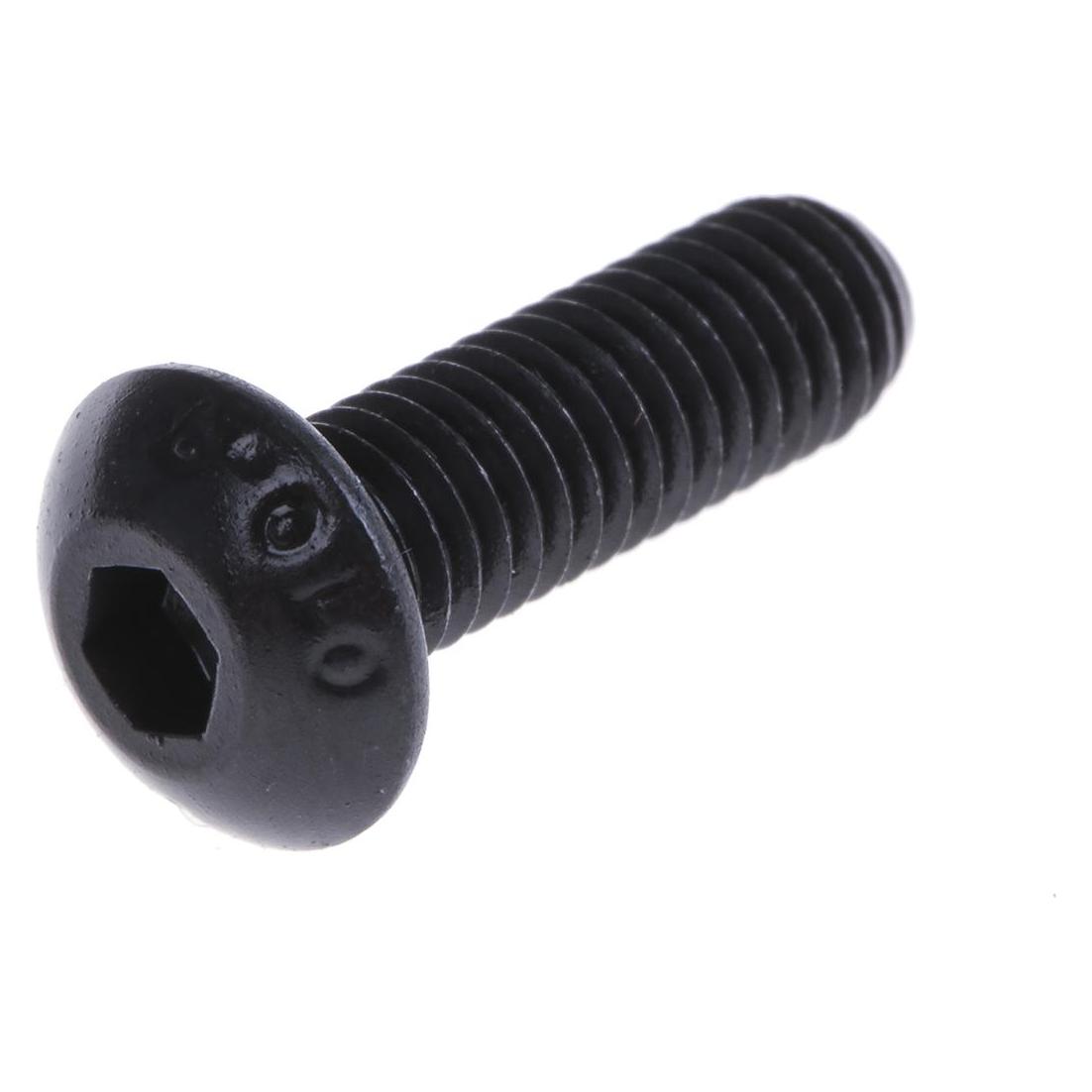 RS PRO Schrauben Linsenkopf Innensechskant M5x16mm (100 Schrauben pro Stück) (281271)