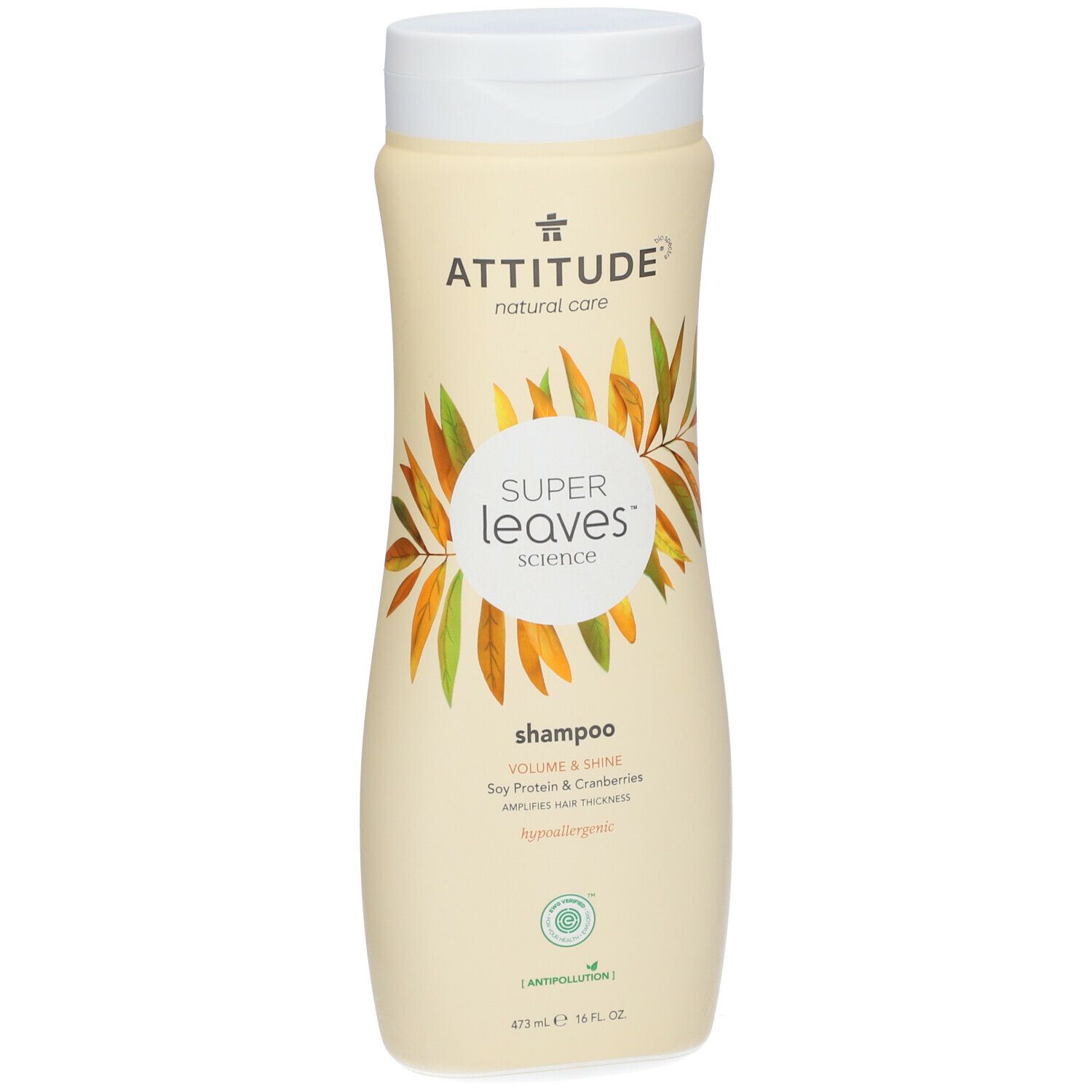 Attitude Super Leaves Volume- en Glansshampoo 473 ml Shampoo
