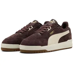 PUMA Shuffle Downtown Suede Sneaker 09 - chocolate fondue/alpine snow 41