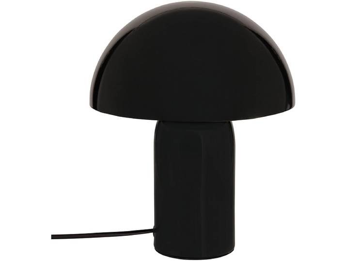 ATMOSPHERA Tischlampe CHAMPI 24.5cm 25W schwarz