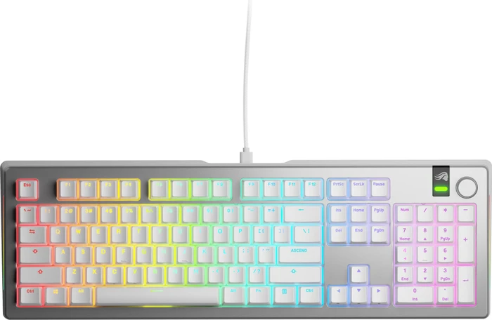 GLORIOUS GMMK 3 PRO 100% Prebuilt Wired Silver - US