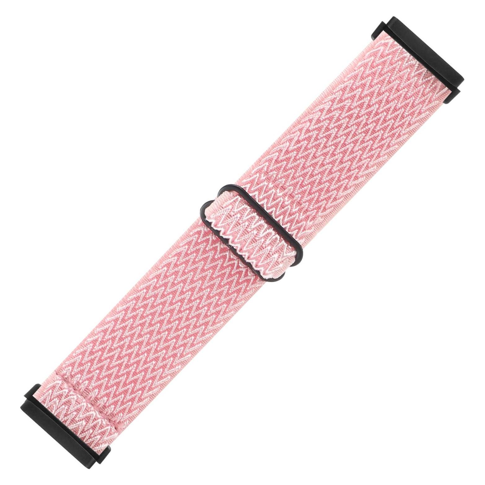 Cover-Discount Fitbit Versa 4 / Sense 2 - Nylon Ersatzarmband rosa (Nylon) (EDA003785301E)