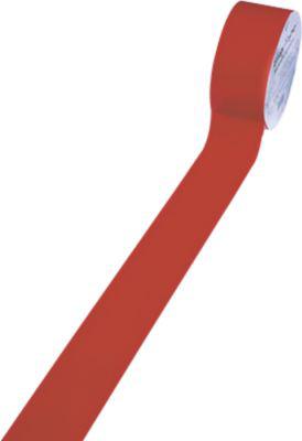Bodenmarkierungsband, 50 mm breit, rot