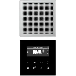 JUNG Smart Radio DABAL1 DAB+ Set Mono (DAB+, FM, WLAN), Radio, Mehrfarbig