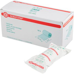 Nobamed Gipsbinden Nobaform, 10 Stück, 2 m x 10 cm