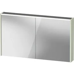 Duravit D-Code Spiegelschrank Verspiegelt DC71080HHHH1000 1200x700x148, Blassgrün Matt, Steckdose E, LED Beleuchtung