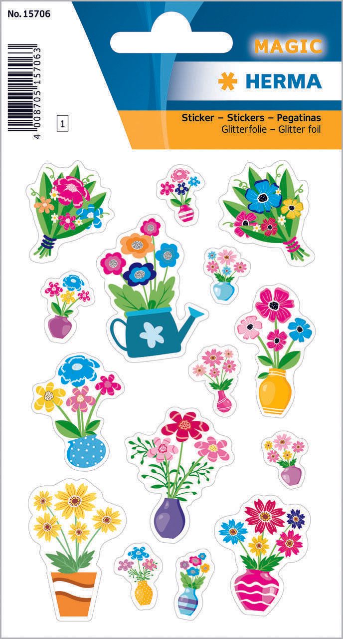 HERMA Aufkleber Blumen 15706