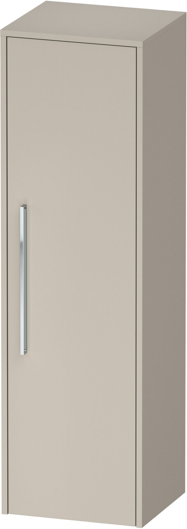 Duravit Halbhochschrank D-Code 40x132x36cm, 2 Böd., Gr. chr, re, Tau ma (DC1338R10910000)