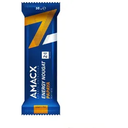AMACX Energieriegel Nougat Papaya | 37g Riegel