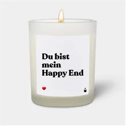 Chatty Candles, Duftkerzen, Duftkerze Woody Du bist mein Happy End