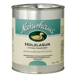 Naturhaus Holzlasur Caramel transparent - 25 l Kanister