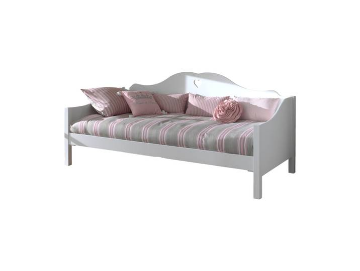 Lit capitaine 90x200 Sommier Inclus Vipack Amori - Blanc