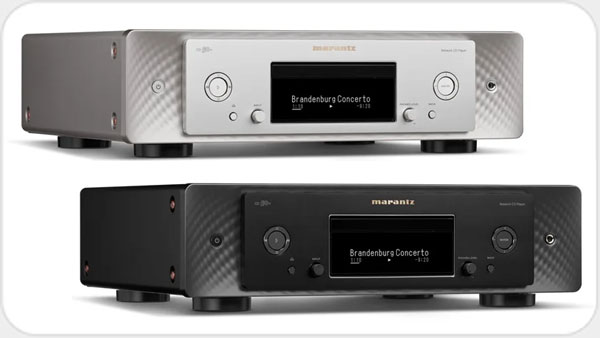 Marantz CD 50n Netzwerk CD Player mit HEOS Built-in *silber* MA14120