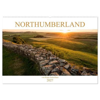 NORTHUMBERLAND 2027 (Wandkalender 2027 DIN A2 quer), CALVENDO Monatskalender