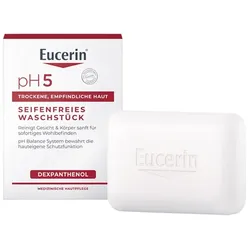 Eucerin pH5 SEIFENFREIES WASCHSTÜCK 100 g Körperpflege