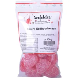 SEEFELDER saure Erdbeerherzen KDA 100 g