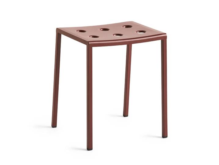 HAY Tabouret Balcony 46 cm Iron red