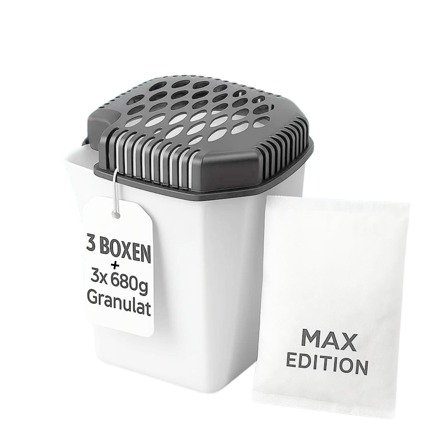 Thats Shopping 3 stuks Maxi Luchtontvochtigers met 3 x 680 gram korrels