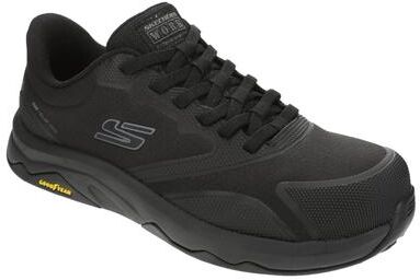 Skechers Work Speed-Flex Trekker-Avlon (Men's) in Black, Size 13 M, Memory Foam/Rubber/Synthetic