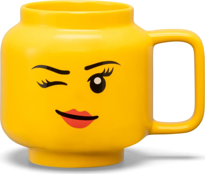 Room Copenhagen LEGO Keramiktasse Winking Girl 530ml (gelb)