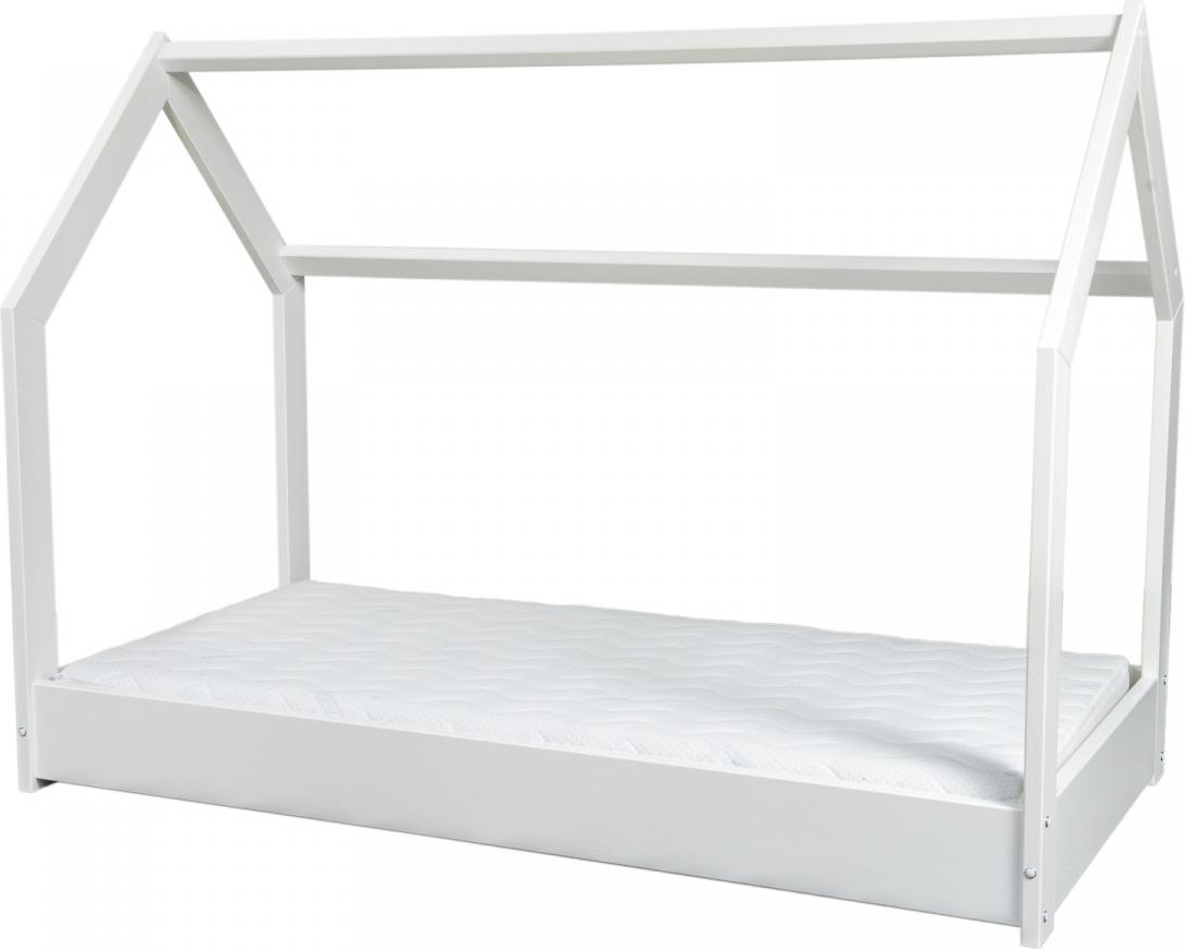 Matratzenset ECO + Hochbett 160x80cm weiß