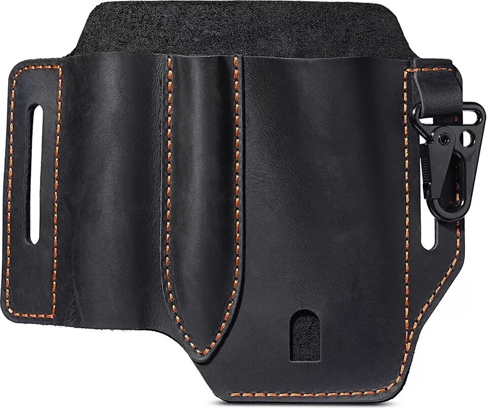 INF EDC Taktische Werkzeug-Organizer-Tasche, Multitool-Holster aus Oberleder mit Gürtelclip