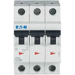 Eaton (Moeller) Leitungsschutzschalter C 2A, 3p FAZ-C2/3