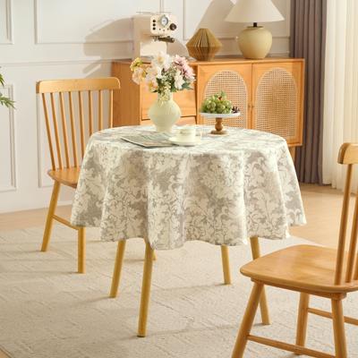 Sweet Home Collection Printed Waterproof Fabric Tablecloths, Easy Care Dining Table Covers