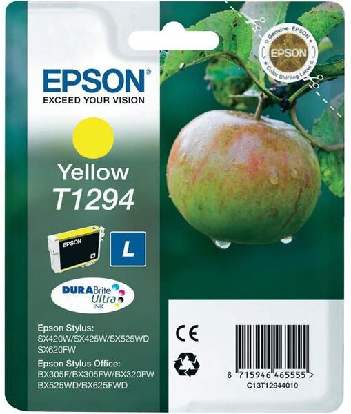 Epson T1294 (C13T12944012) Cartouche d'encre jaune