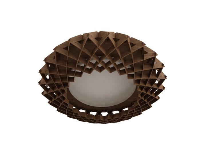Pilke Plafonnier Pilke Signature Ø45 cm Brune