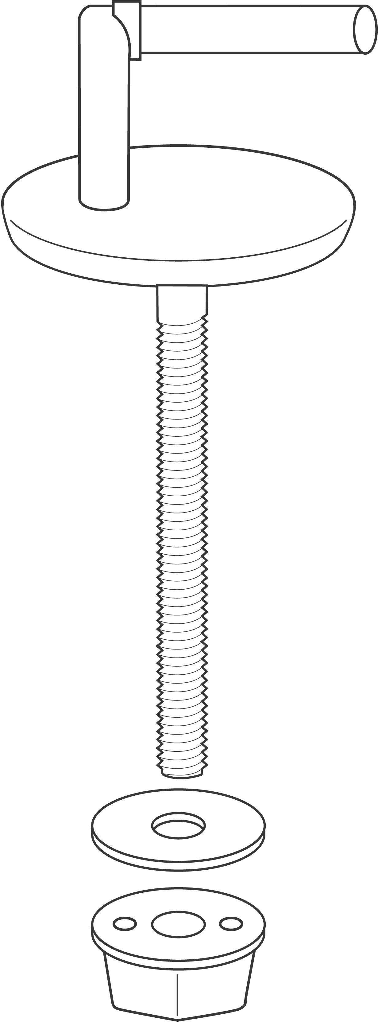 Pagette Pagette Rondo fixation en plastique 794690110 manhattan, polyamide