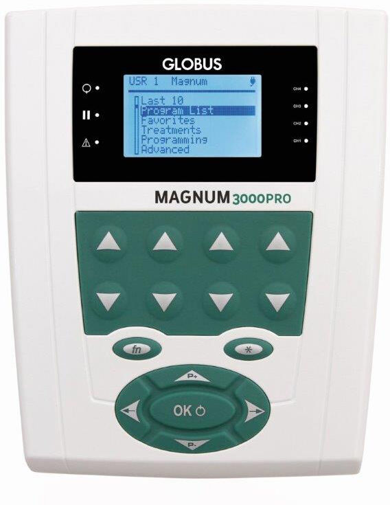 Magnetoterapia Magnum 3000 Pró com 70 programas e 2 canais