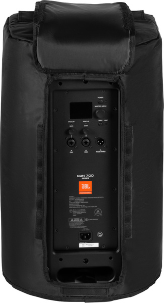 JBL EON710 Raincover nero con logo  arancione