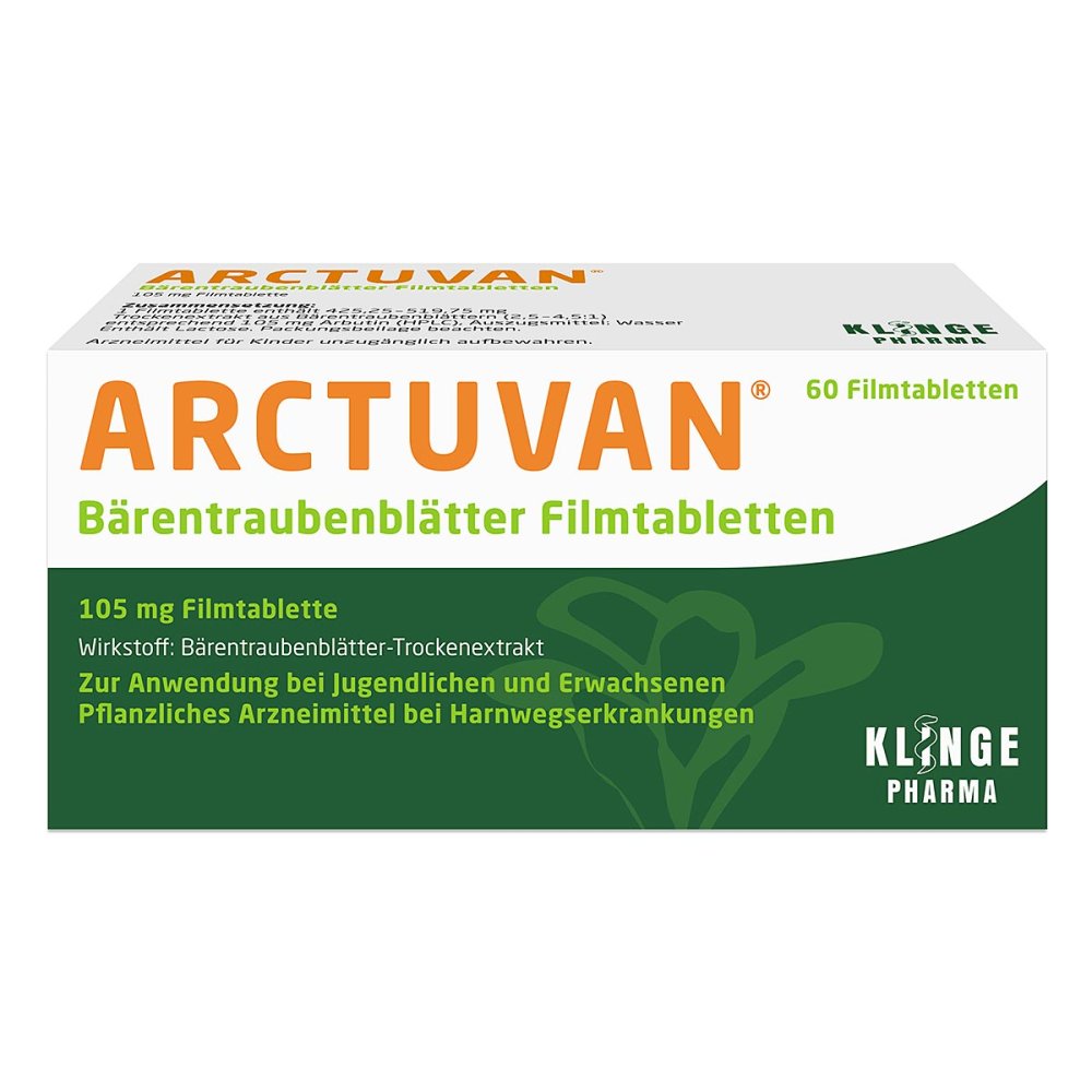 Klinge Pharma GmbH ARCTUVAN Bärentraubenblätter 01532302