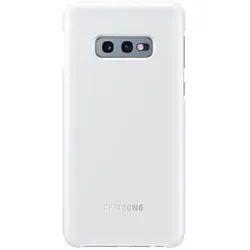 Samsung LED Back Cover (Samsung Galaxy S10e), Smartphone Hülle, Weiss