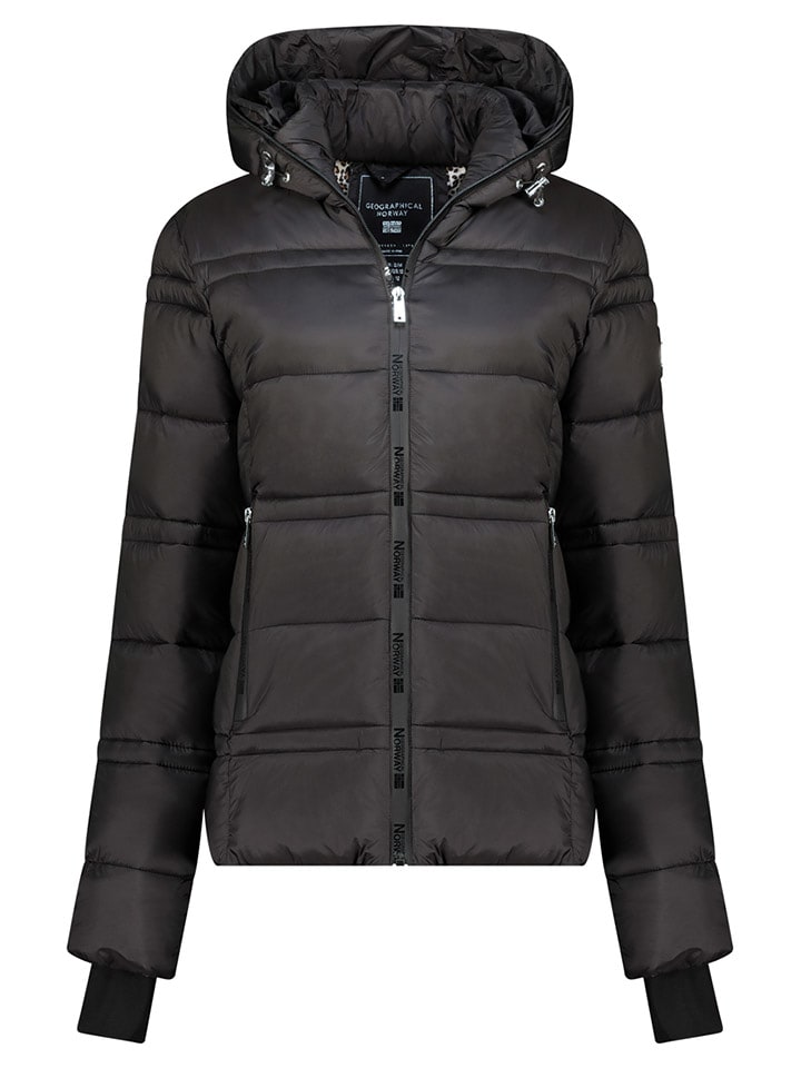 Geographical Norway Steppjacke "Bliss" in Schwarz - XXL