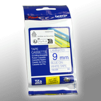 Brother P-Touch Band TZe-223 blau auf weiß 9mm x 8m laminiert