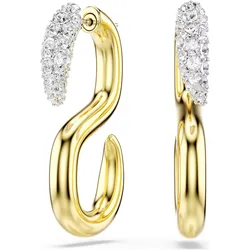 Swarovski  Dextera Ohrringe Rundschliff, Weiß, Metallmix