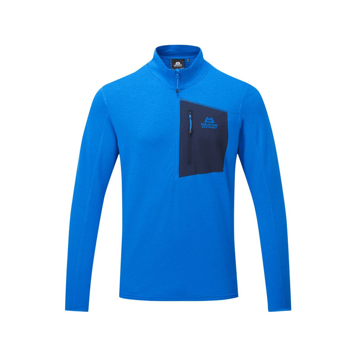 Mountain Equipment Lumiko Mens Zip T atlantic/cosmos (Me-02224) S ME-008755-Me-02224-S
